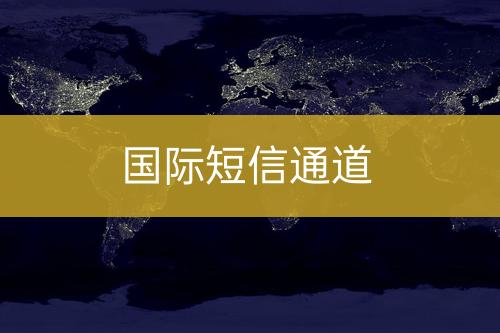 国际短信通道