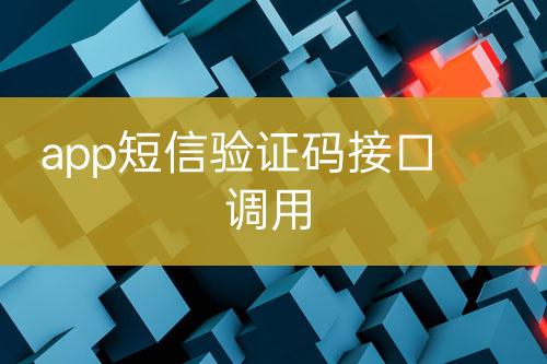 app短信验证码接口调用